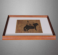 岳阳市书画装裱配框服务案例